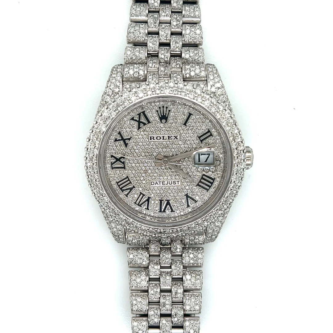 Rolex Datejust 41MM Diamond Studded Watch