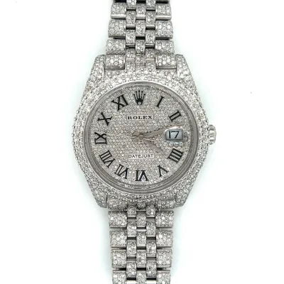 Rolex Datejust 41MM Diamond Studded Watch 01