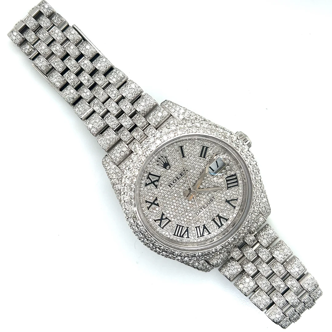 Rolex Datejust 41MM Diamond Studded Watch