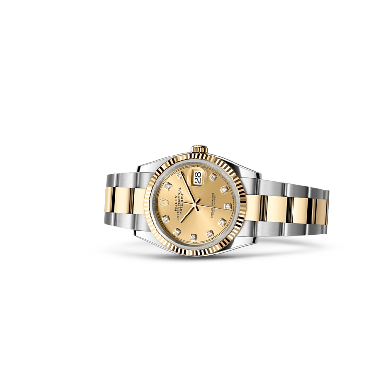 Rolex Datejust 36  Oyster, 36 mm, Oystersteel and yellow gold  Reference m126233-0018