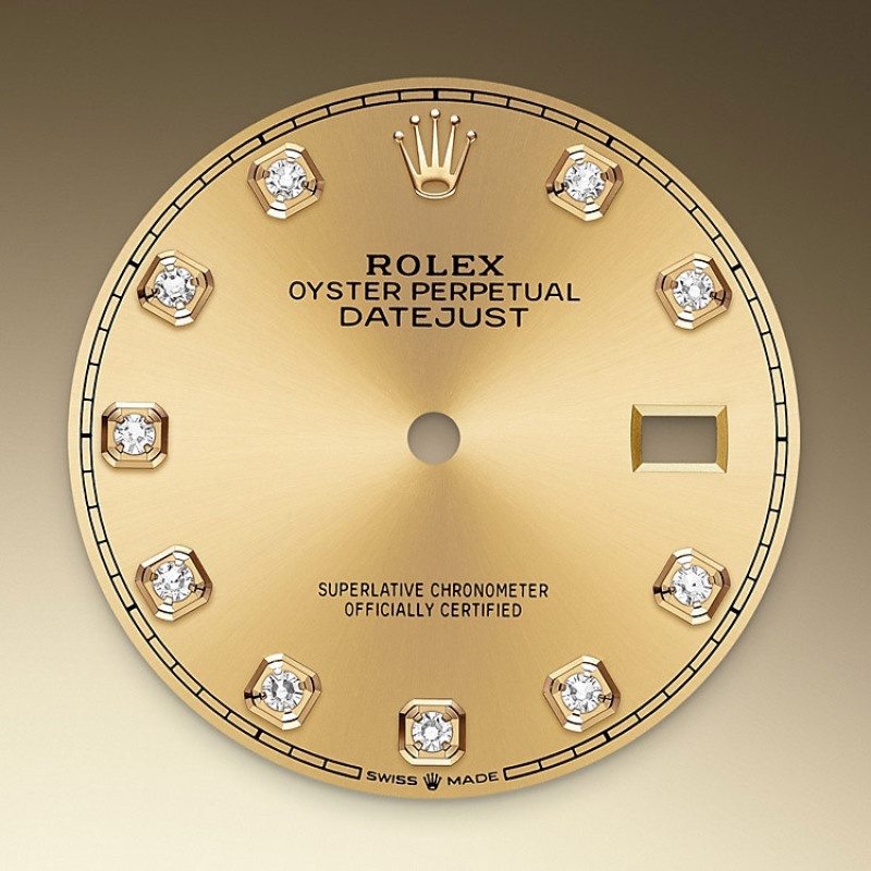 Rolex Datejust 36  Oyster, 36 mm, Oystersteel and yellow gold  Reference m126233-0018