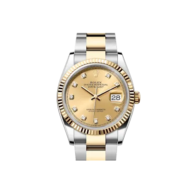 Rolex Datejust 36  Oyster, 36 mm, Oystersteel and yellow gold  Reference m126233-0018 02