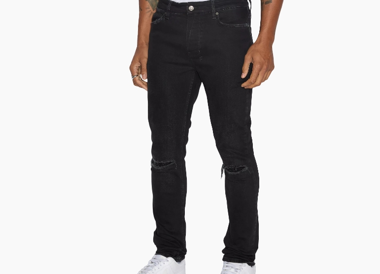 Ksubi Van Winkle Apex Krystal Repair Stretch Skinny Jeans