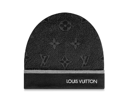 Louis Vuitton Hat Beanie Black