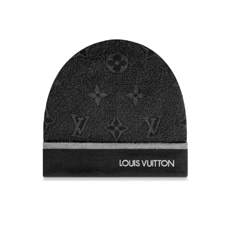 Louis Vuitton Hat Beanie Black