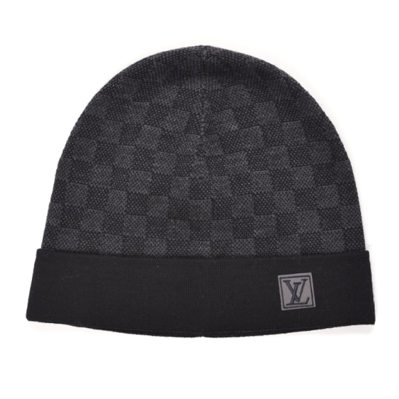 Louis Vuitton Wool Hat Beanie Black