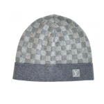 Louis Vuitton Wool Hat Beanie Grey
