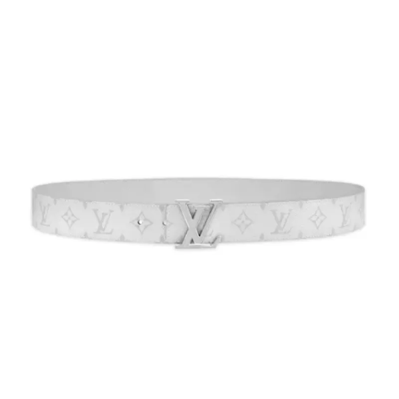 Louis Vuitton LV ‘Initiales’ Reversible Belt White