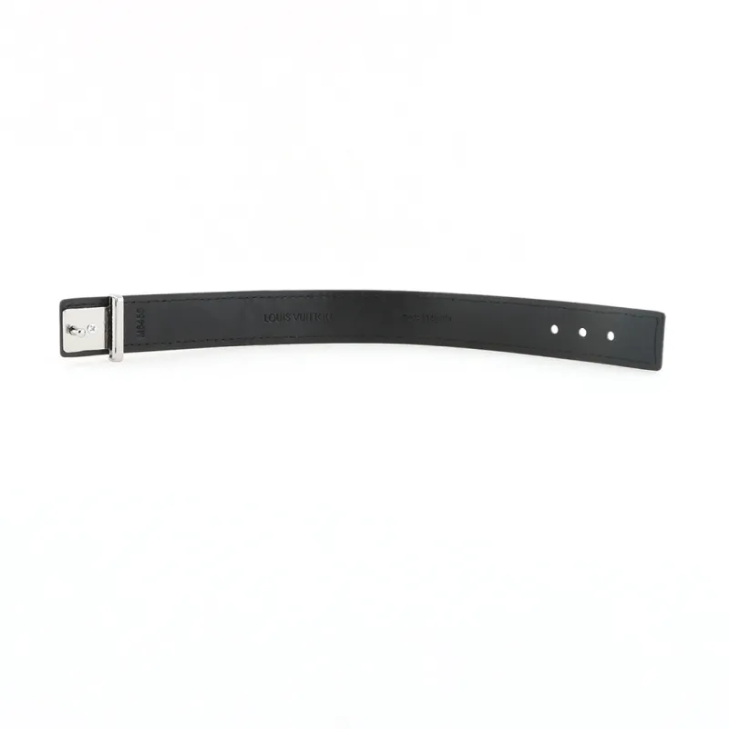Louis Vuitton Slim Bracelet Monogram Eclipse Canvas