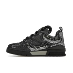 Louis Vuitton Skate Trainer Black Swarovski Monogran Reps, 1ABMHV