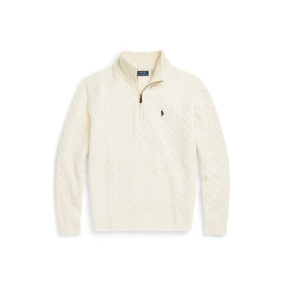 Ralph Lauren Cable-Knit Wool-Cashmere Sweater 01