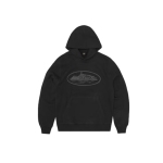 Corteiz Alcatraz V2 Hoodie Triple Black