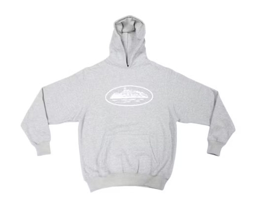 Corteiz Og Alcatraz Hoodie Grey
