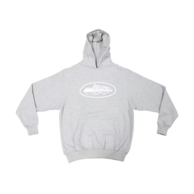 Corteiz Og Alcatraz Hoodie Grey