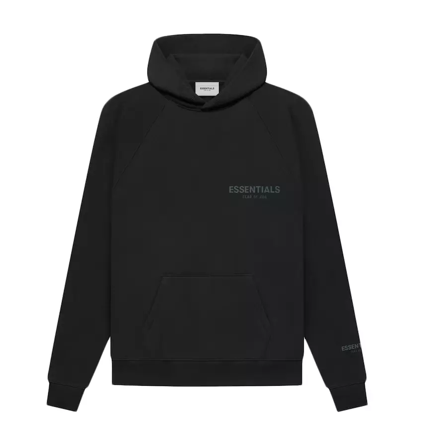 Fear of God (FOG) Essentials Hoodie Black