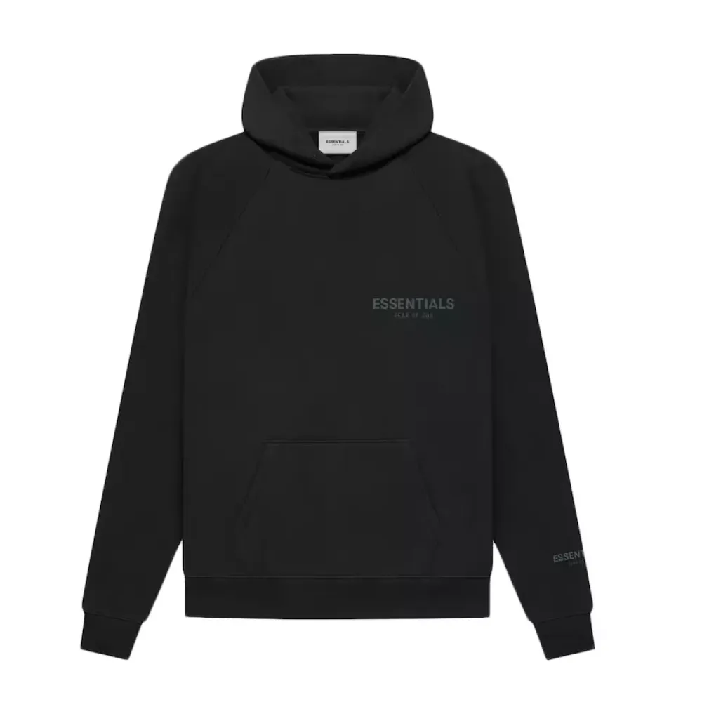 Fear of God (FOG) Essentials Hoodie Black