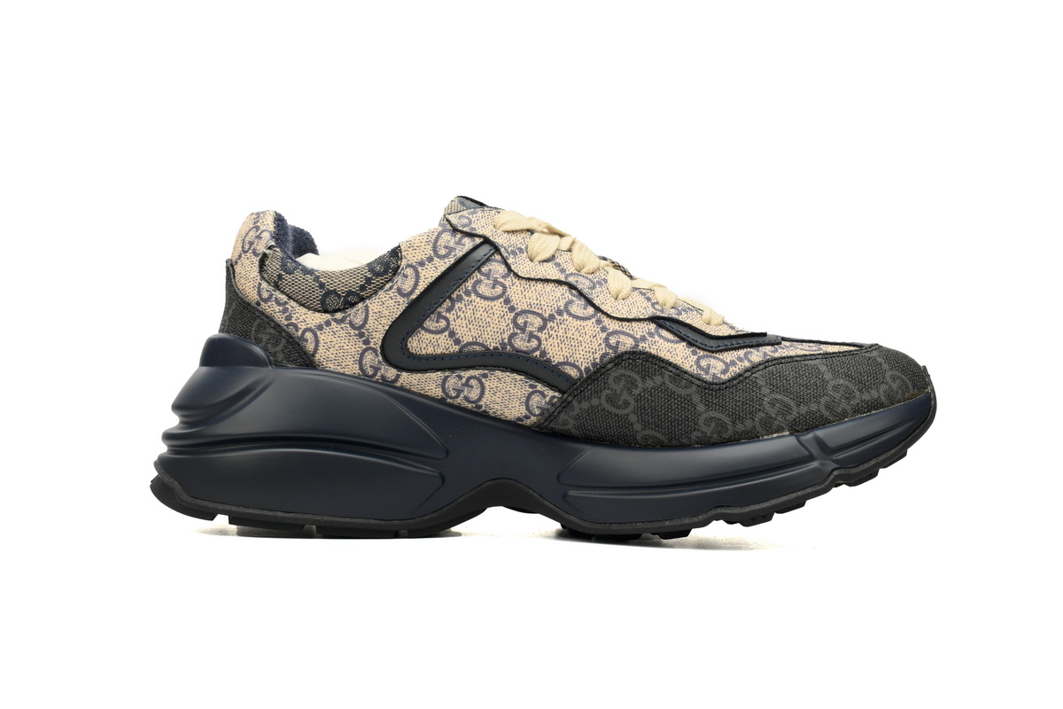 PKGoden Gucci Rhyton leather low trainers