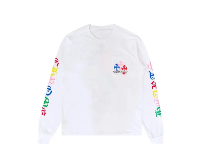 Chrome Hearts Multicolor Long-Sleeve 'White'