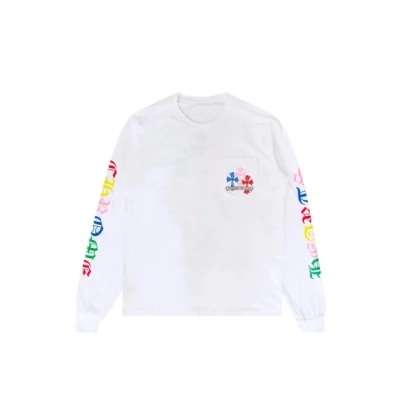 Chrome Hearts Multicolor Long-Sleeve 'White' 01