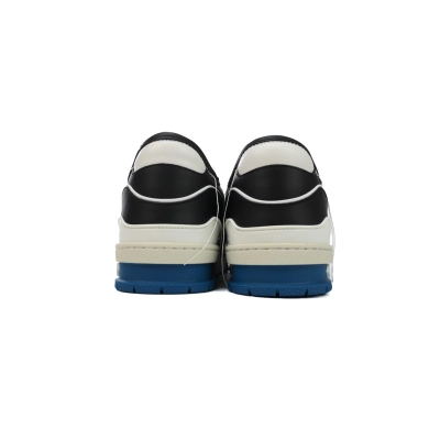 PKGoden Louis Vuitton Trainer Black White 02