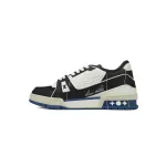 PKGoden Louis Vuitton Trainer Black White