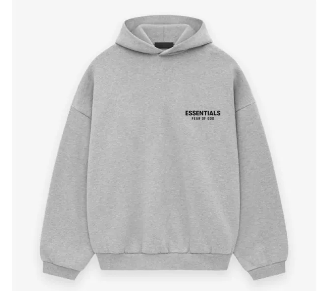 Fear Of God Essentials Hoodie Grey