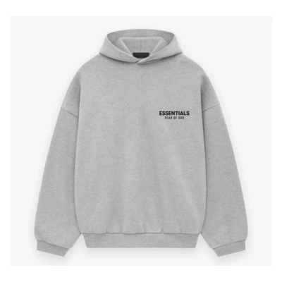Fear Of God Essentials Hoodie Grey 01