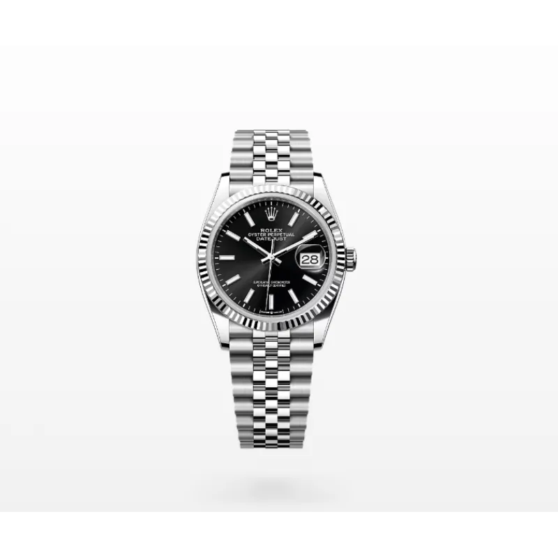 Rolex Datejust 36 Oyster, 36 mm, Oystersteel and white gold  Reference 126234