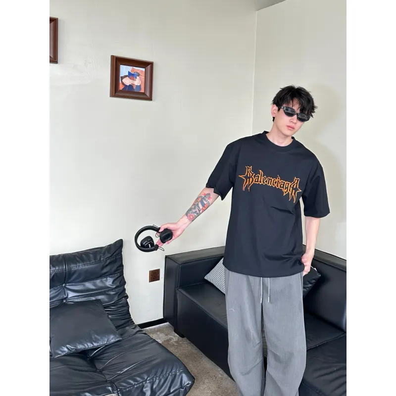 Balenciaga Rock Black T-Shirts