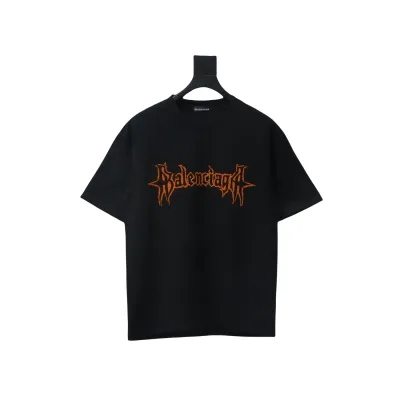 Balenciaga Rock Black T-Shirts 01