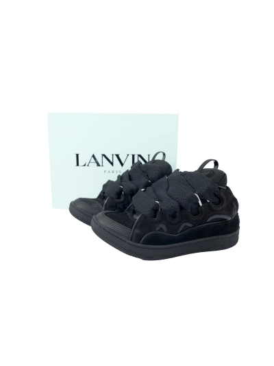 PKGoden Lanvin Leather Curb Triple Black 02