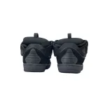 Shop Lanvin Leather Curb Triple Black Reps