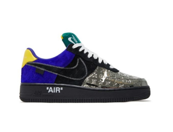 PKGoden Louis Vuitton x Air Force 1 Low Multi-Color Patchwork