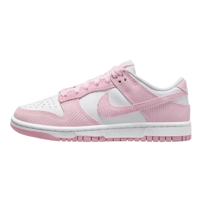 GET Dunk LowPink Corduroy (Women's) FN7167-100 01