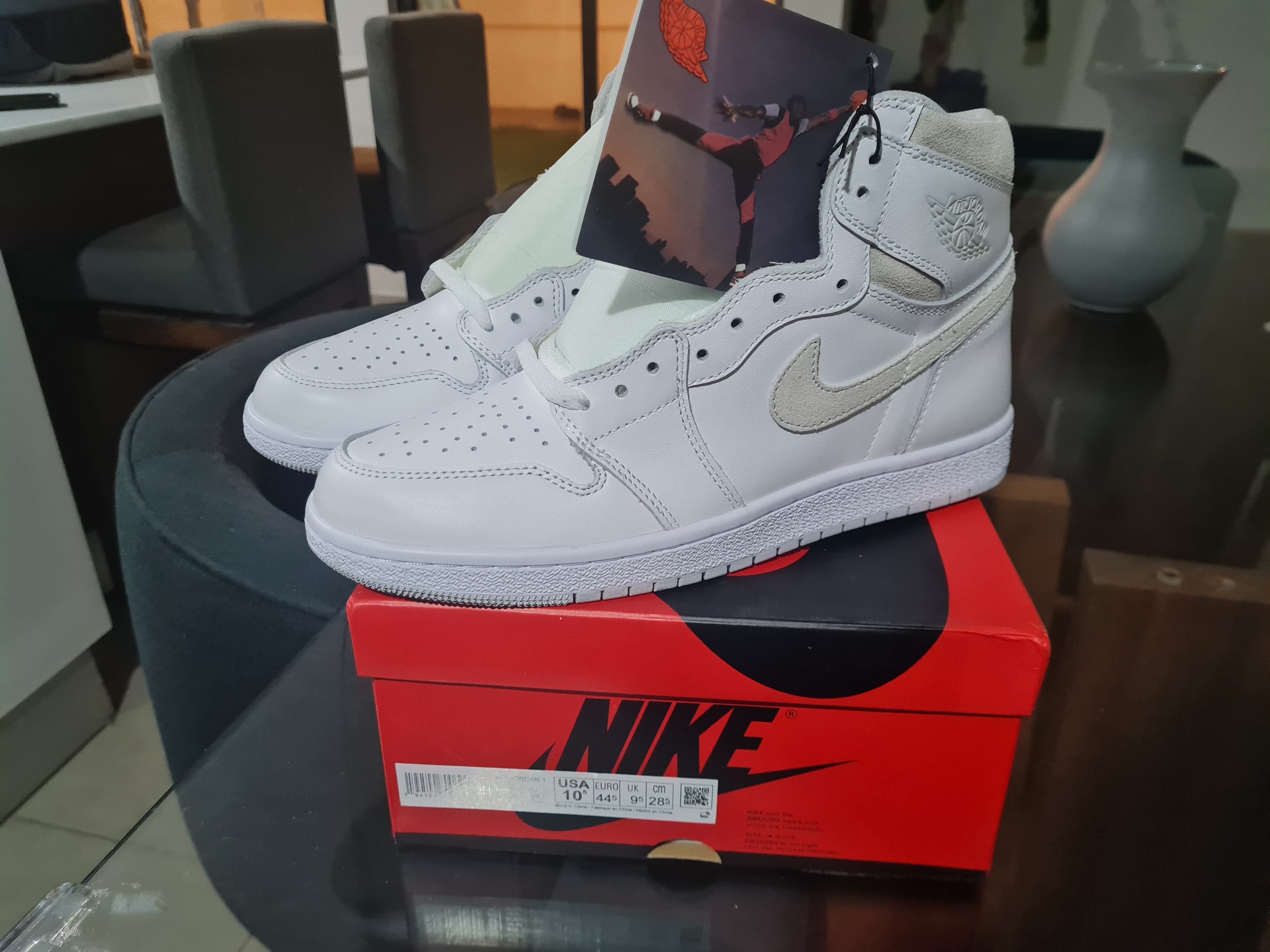 PKGoden  Jordan 1 Retro High 85 Neutral Grey, BQ4422-100 review 0