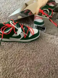 PKGoden  |  Dunk Low Off-White Pine Green,  CT0856-100 review 0