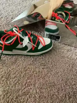 PKGoden  |  Dunk Low Off-White Pine Green,  CT0856-100 review Sandra Walter