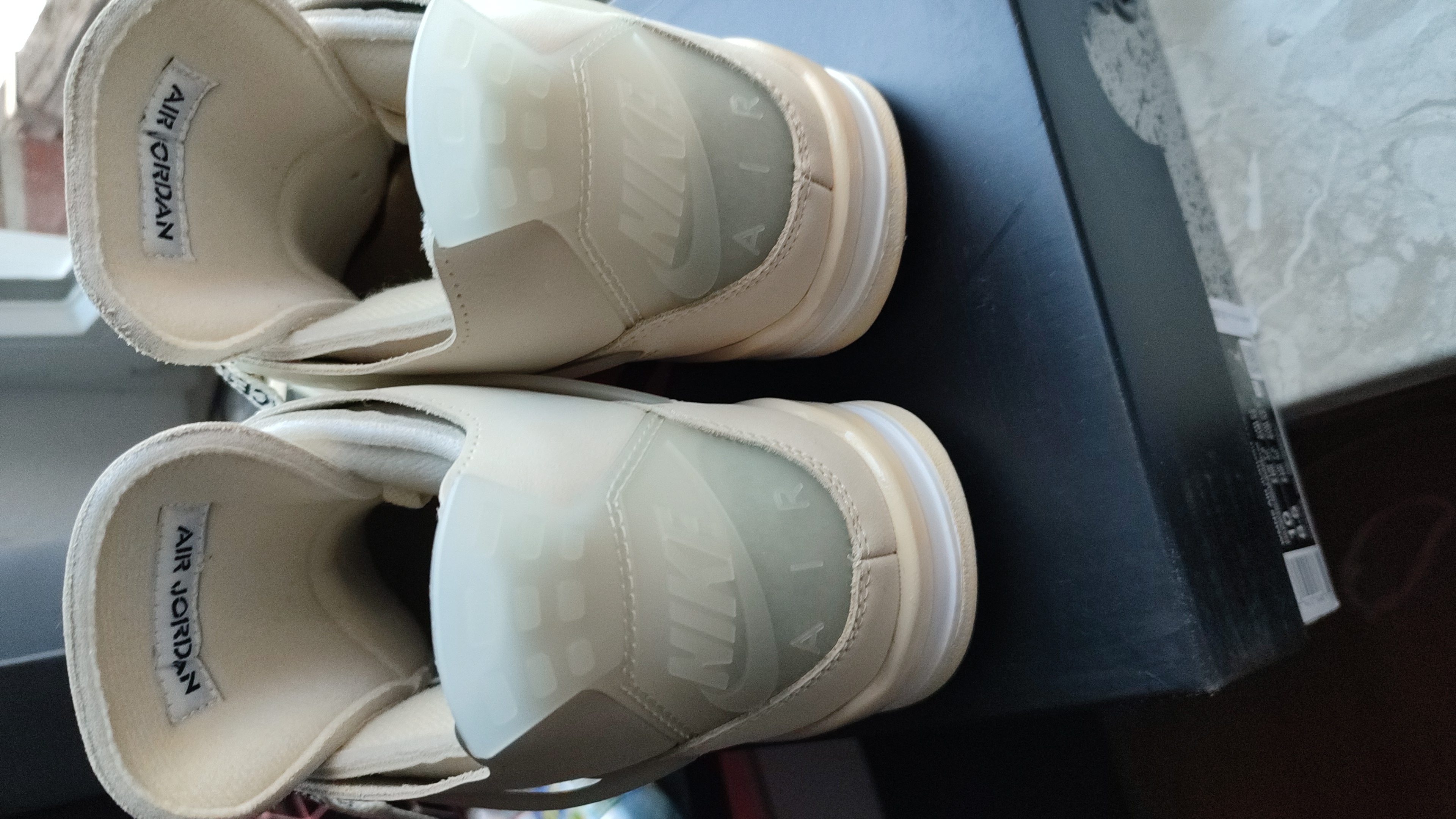 PKGoden  Jordan 4 Retro Off-White Sail (W), CV9388-100 review 1