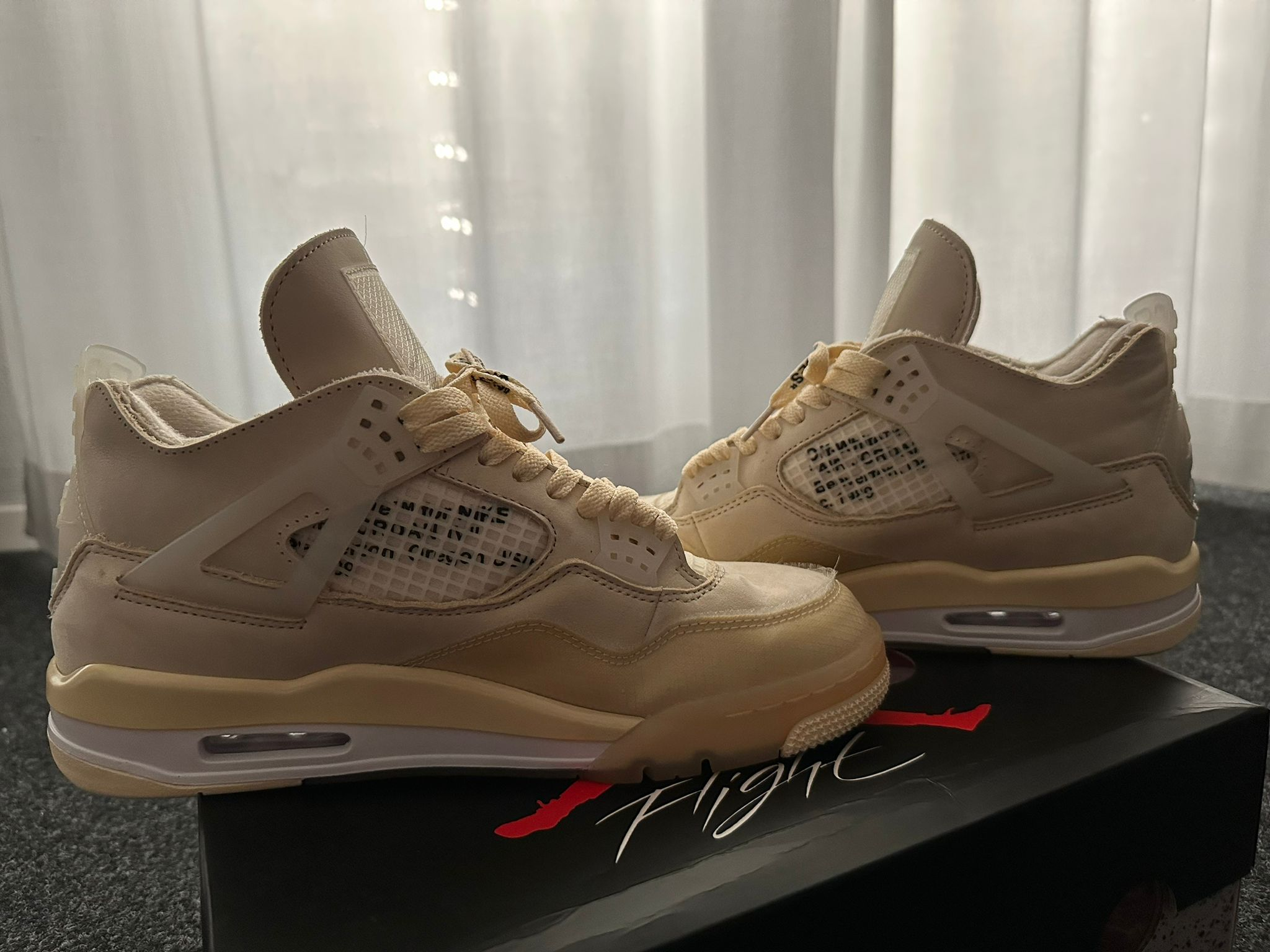 PKGoden  Jordan 4 Retro Off-White Sail (W), CV9388-100 review 0