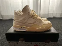 PKGoden  Jordan 4 Retro Off-White Sail (W), CV9388-100 review 1