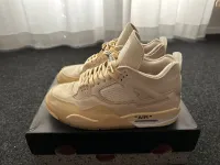 PKGoden  Jordan 4 Retro Off-White Sail (W), CV9388-100 review 2