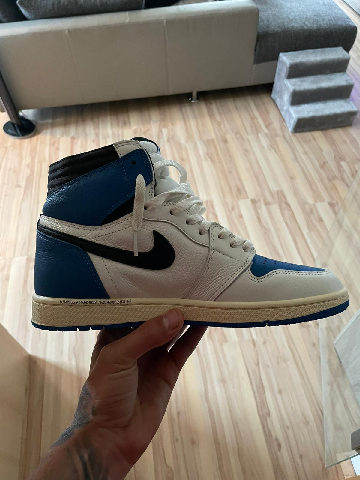 PKGoden  Jordan 1 Retro High OG Fragment Travis Scott, DH3227-105 review Richie Alvarez