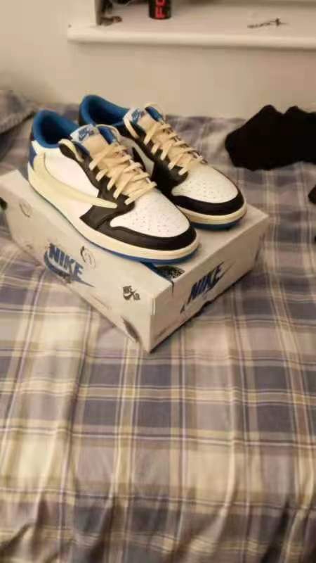 【Flash Sales】PKGoden Jordan 1 Low Travis Scott Fragment Design, DM7866-140 review 0