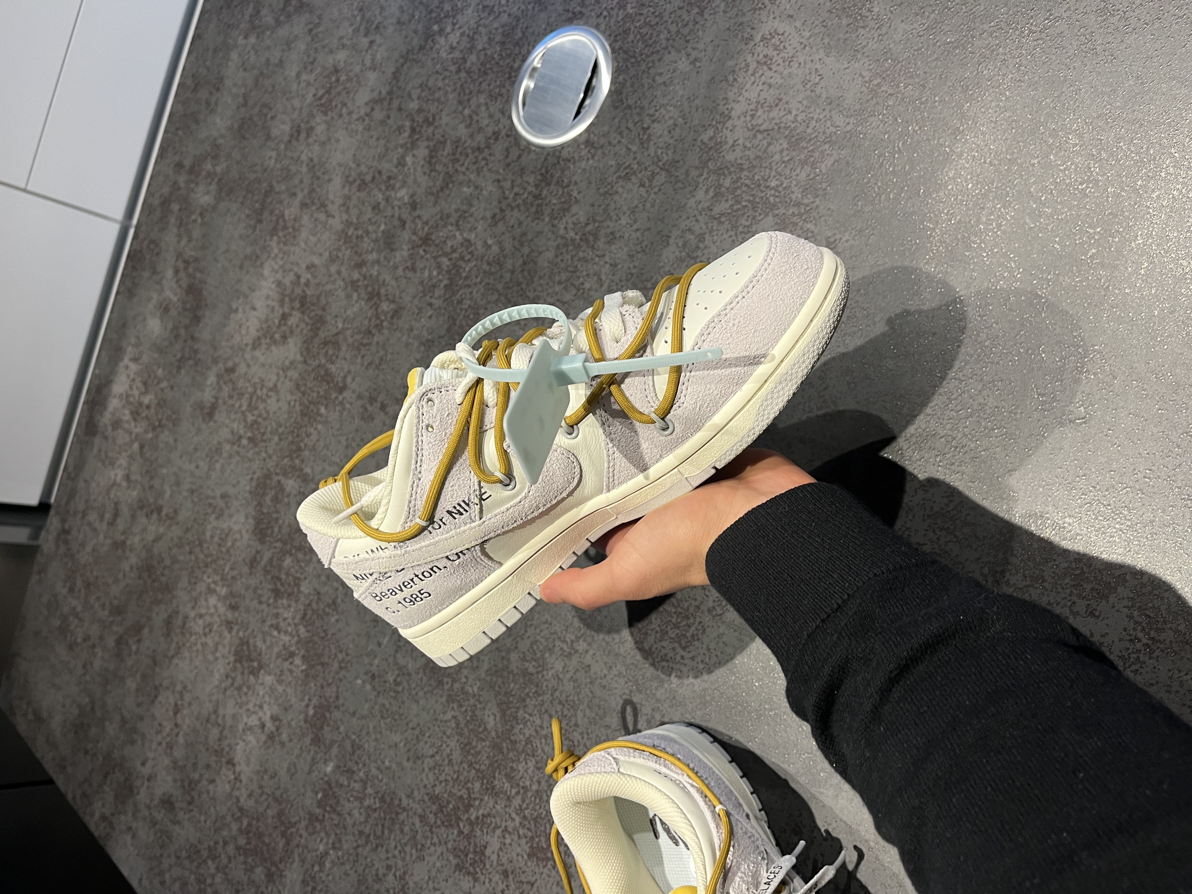PKGoden  |  Dunk SB Low Off-White Lot 37, DJ0950-105 review Riccardo 01