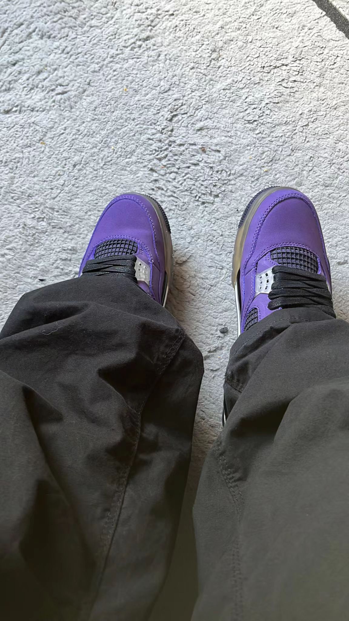 PKGoden  |   Jordan 4 Retro Purple x Travis Scott, AJ4-766302 review Adonis Reyes