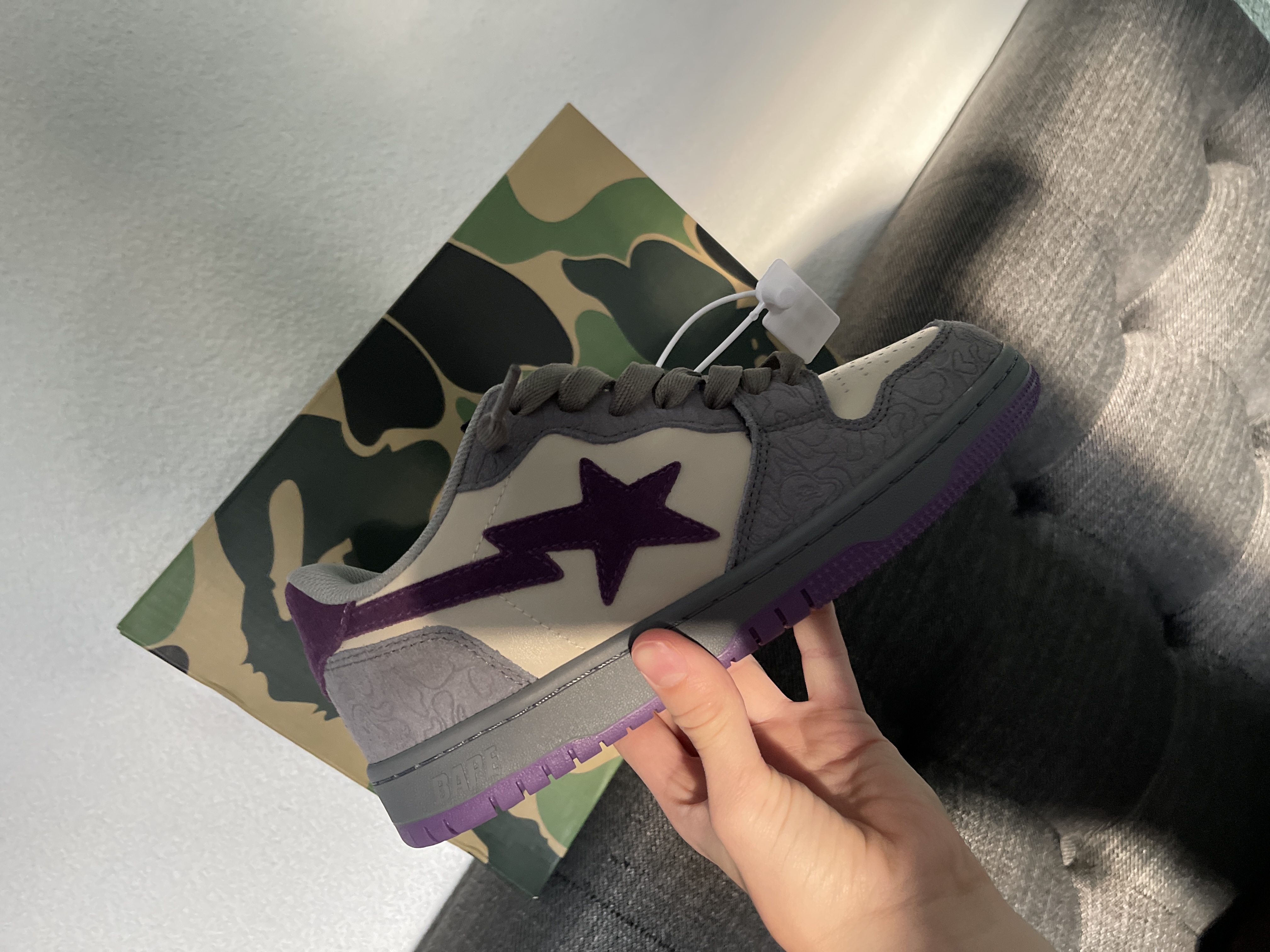PKGoden  |  Bapesta Sk8 Sta Low Purple 1G70-191-032  review 0