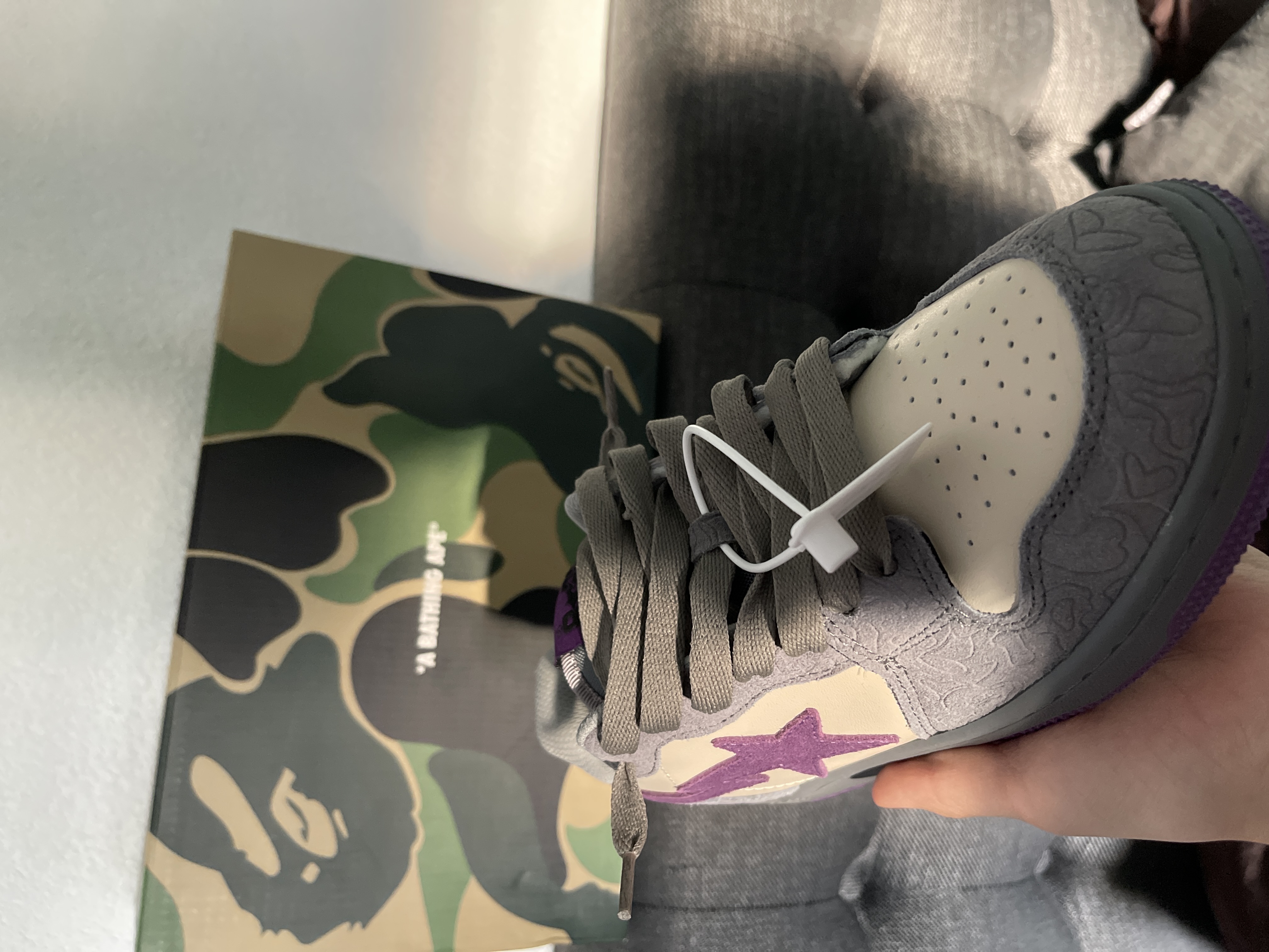 PKGoden  |  Bapesta Sk8 Sta Low Purple 1G70-191-032  review 1