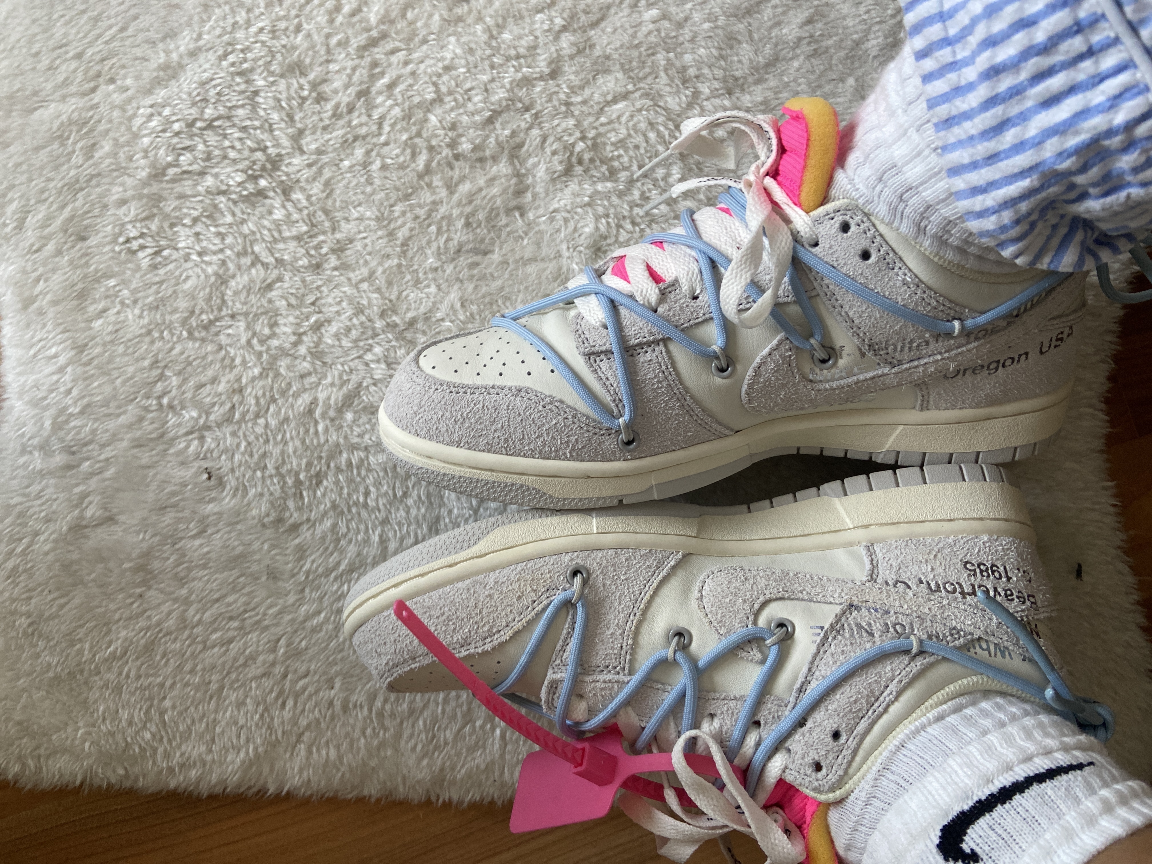 PKGoden  |  Dunk Low Off-White Lot 38 The 50 NO.38, DJ0950-113 review Blablo