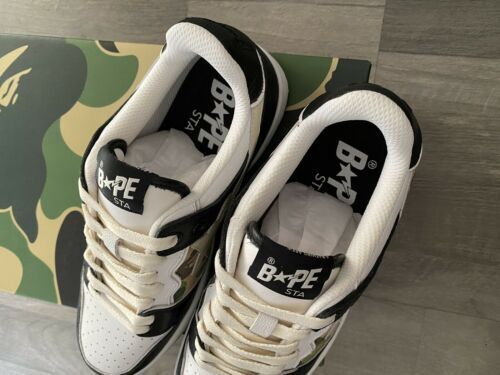 PKGoden  Bapesta Sk8 Sta Low White Black 1G70-109-0001 review Ian Froehlich