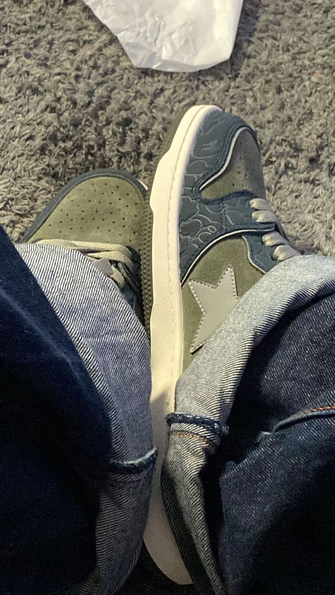 PKGoden  |  Bapesta Sk8 Sta Low 1G70-109-0010 review Woll 01